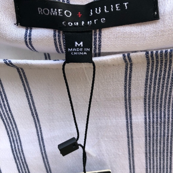NWT Romeo + Juliet couture size M crop top - Picture 3 of 7